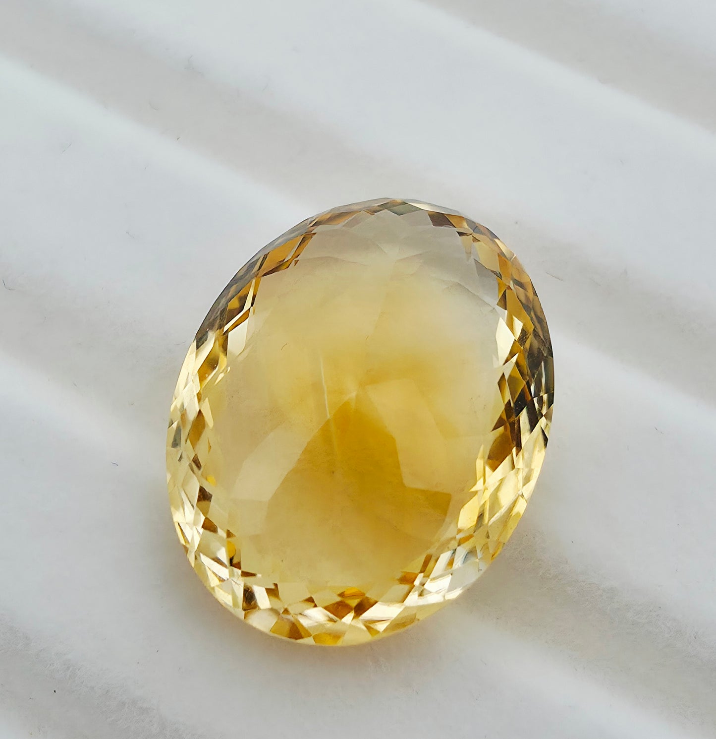 17.67ct Citrine - Oval Cut