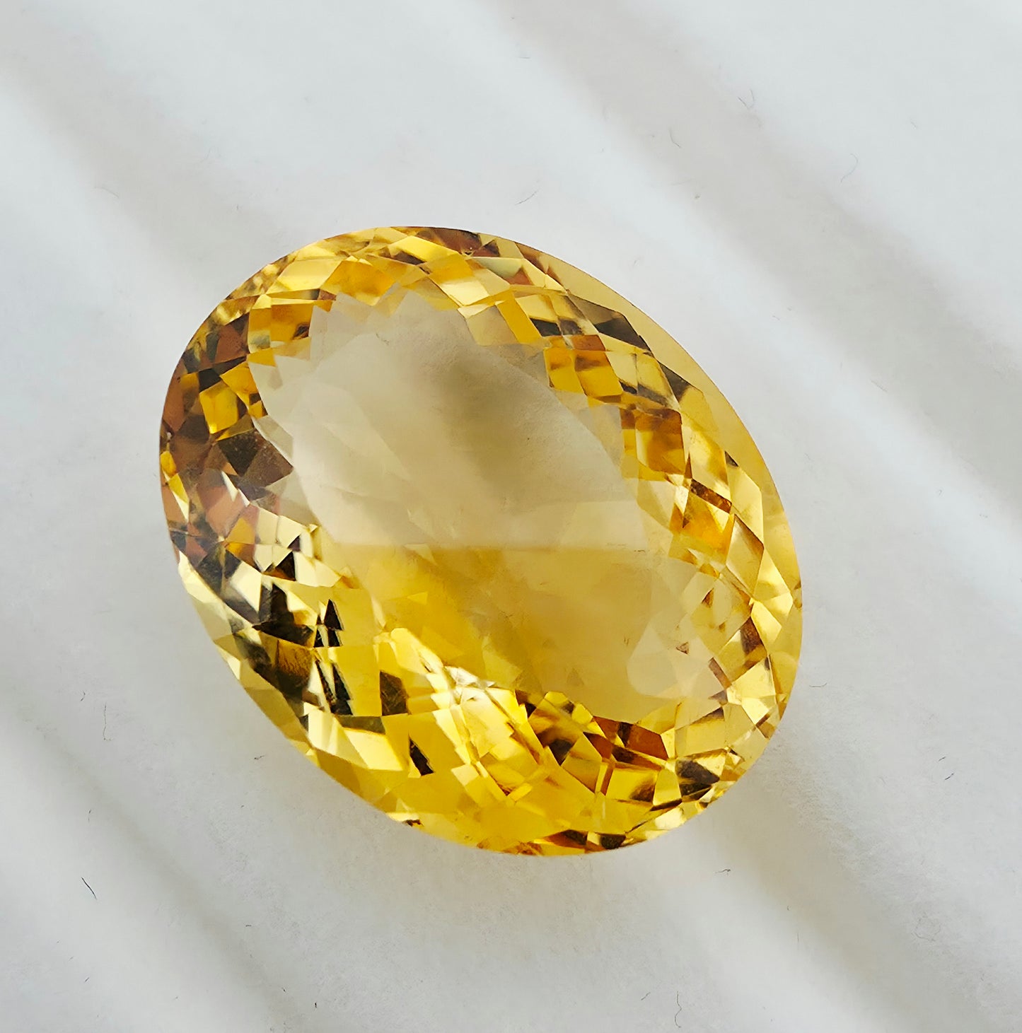 17.67ct Citrine - Oval Cut