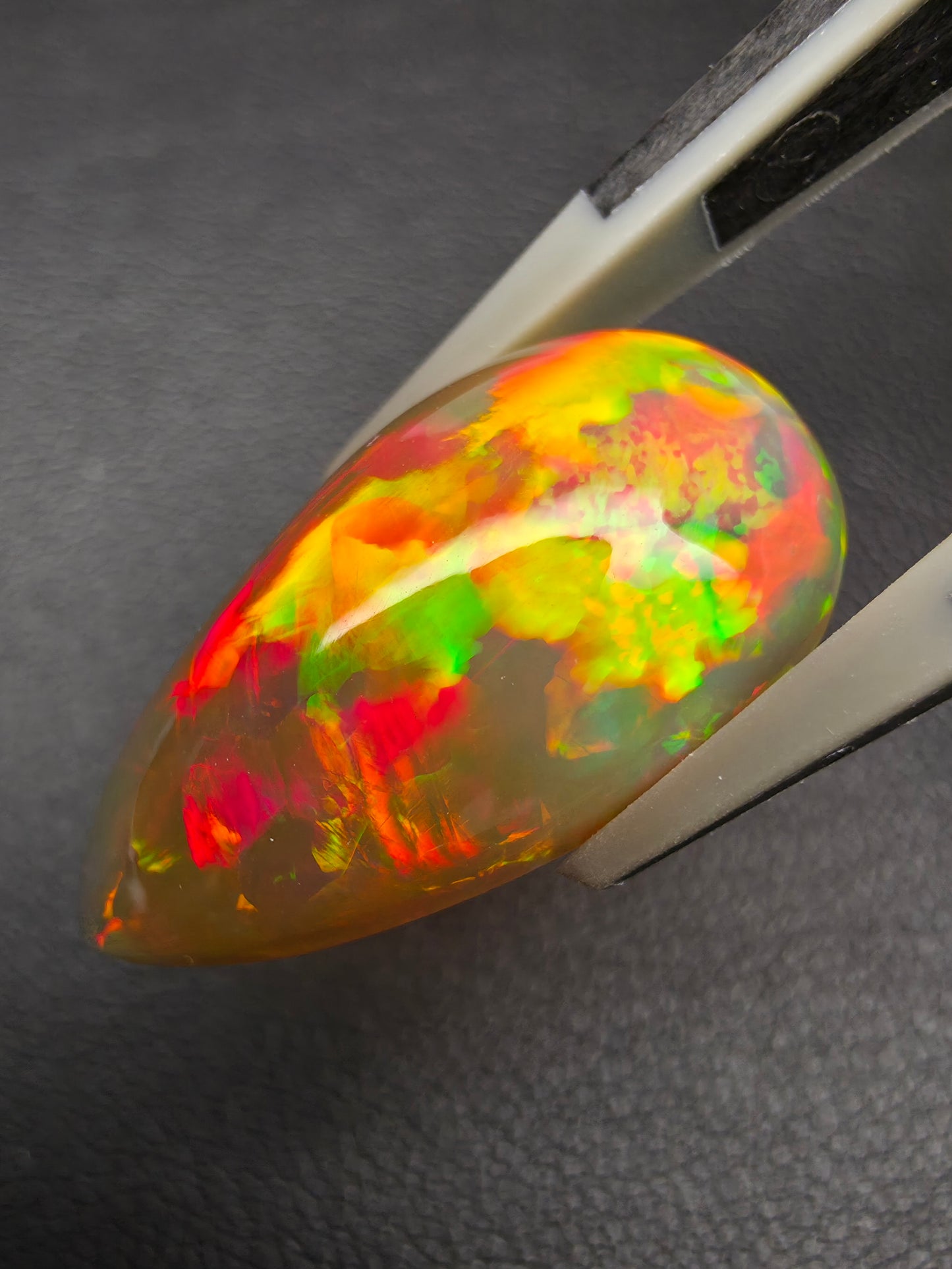 9.56ct Natural Dark Based Opal | ALGT Certified