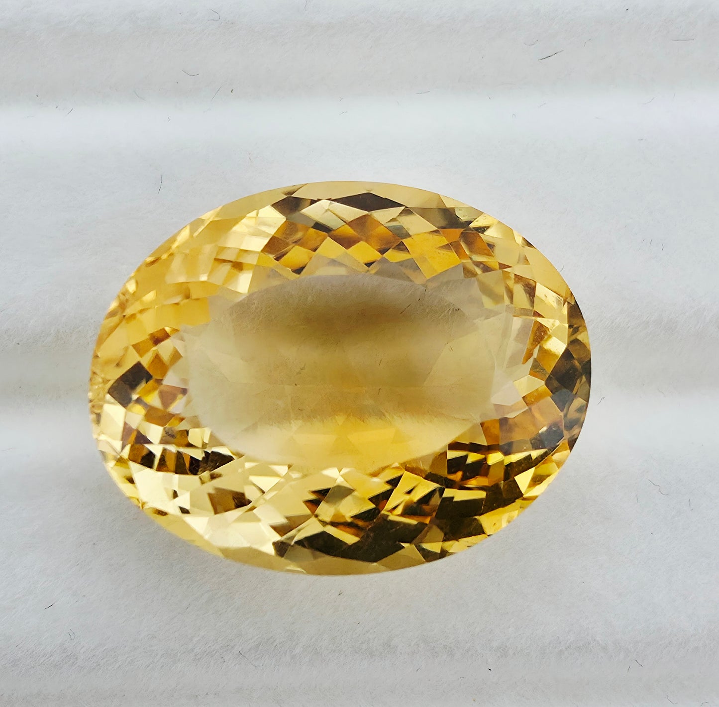 17.67ct Citrine - Oval Cut