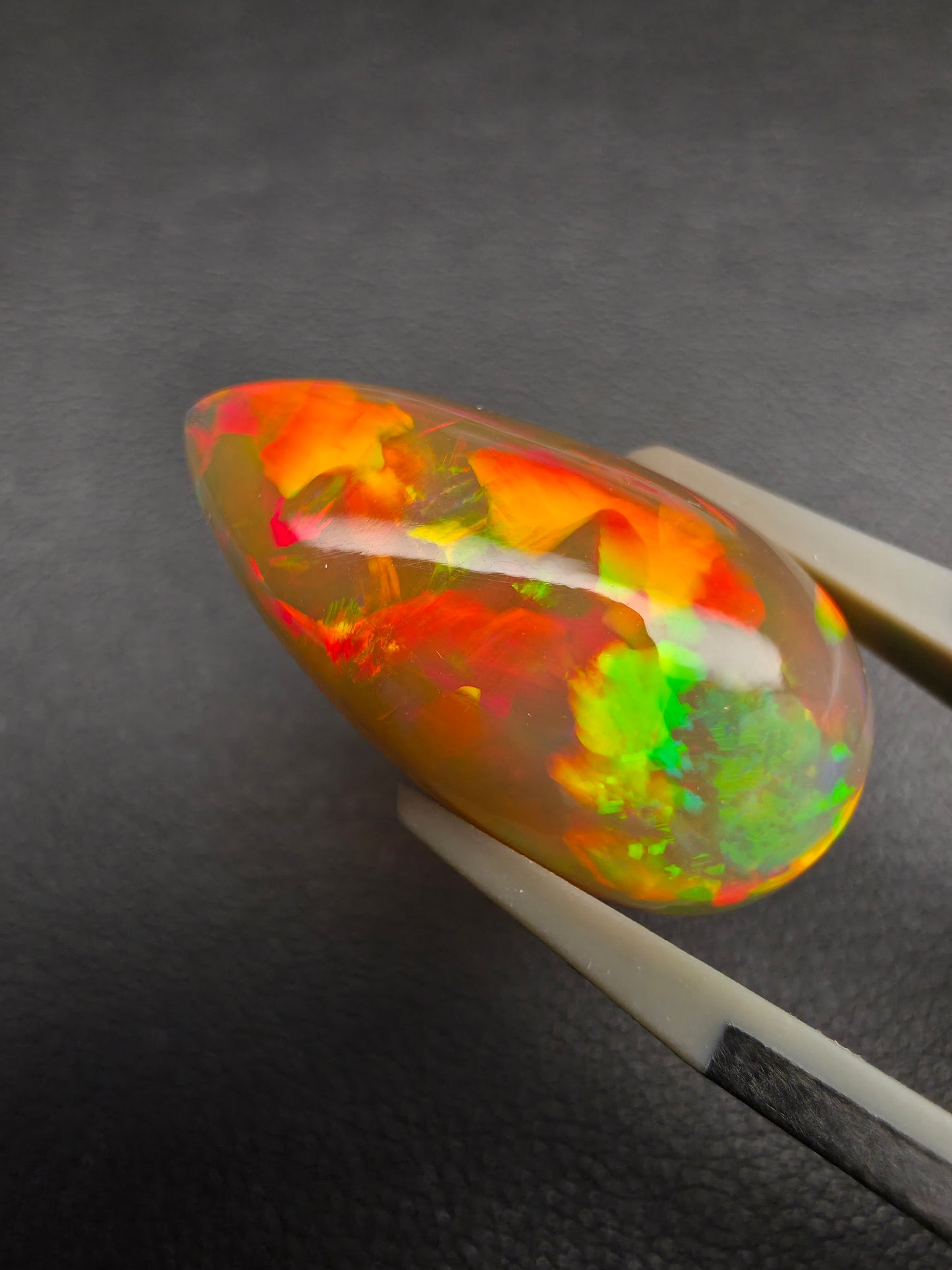 9.56ct Natural Dark Based Opal | ALGT Certified
