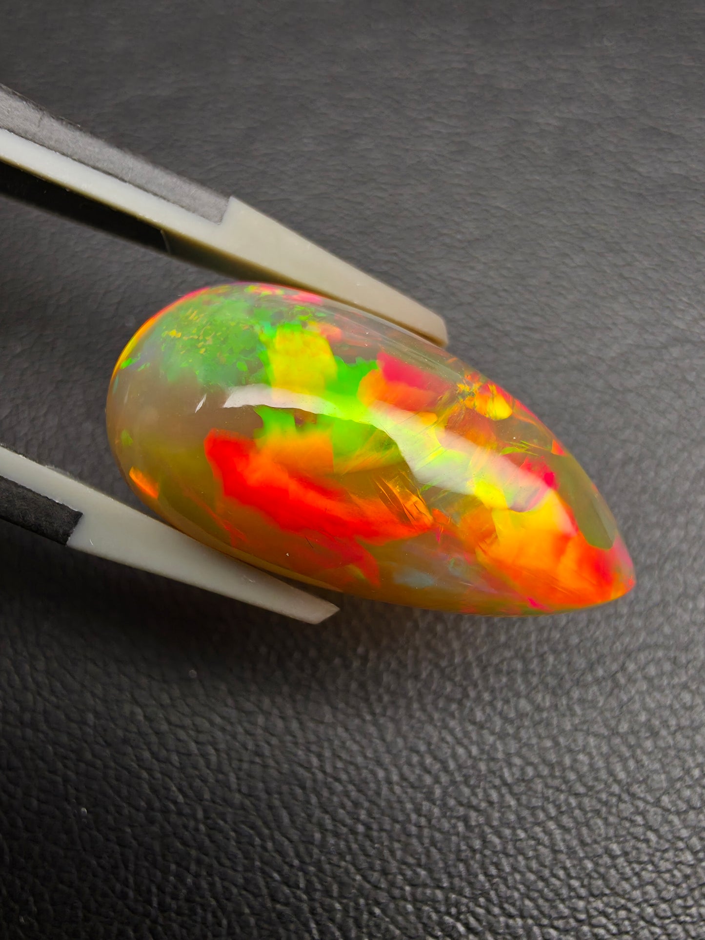9.56ct Natural Dark Based Opal | ALGT Certified
