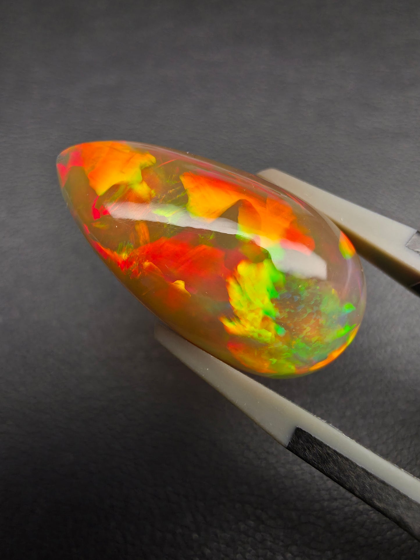 9.56ct Natural Dark Based Opal | ALGT Certified