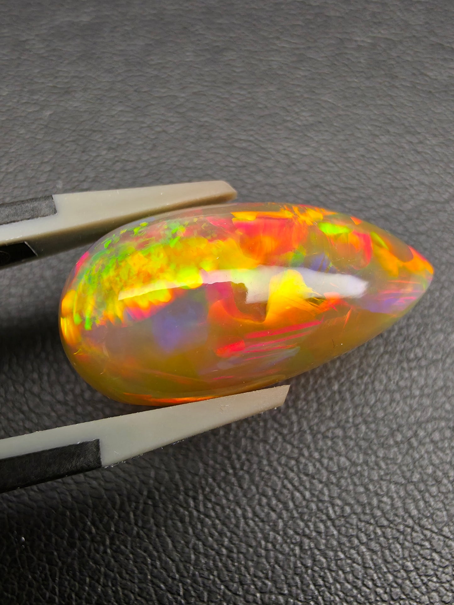 9.56ct Natural Dark Based Opal | ALGT Certified