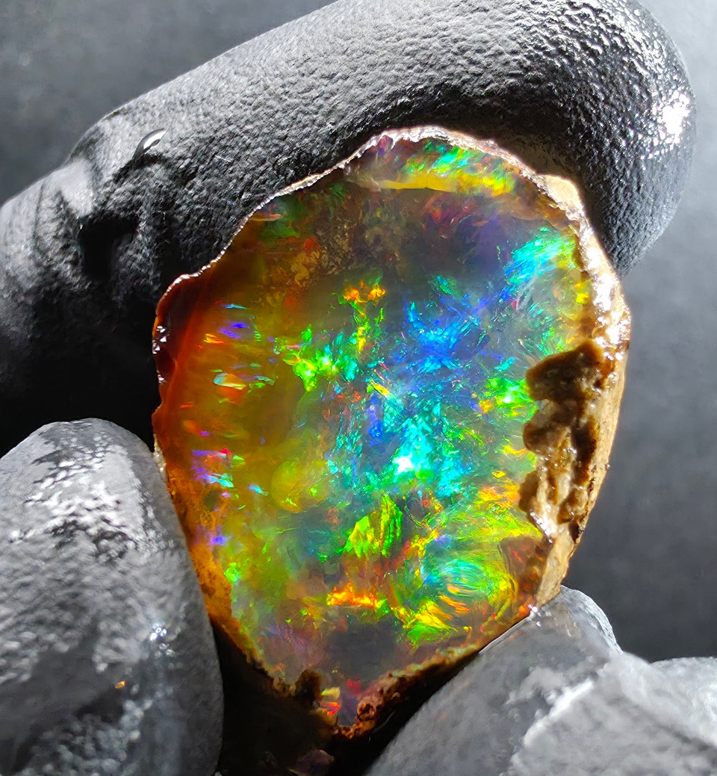 Natural Crystal Opal Specimen
