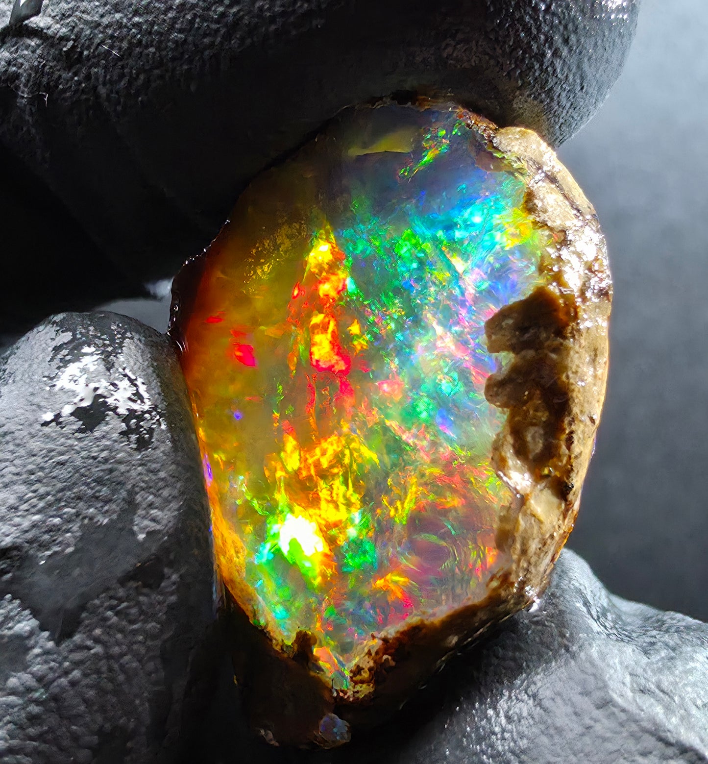 Natural Crystal Opal Specimen