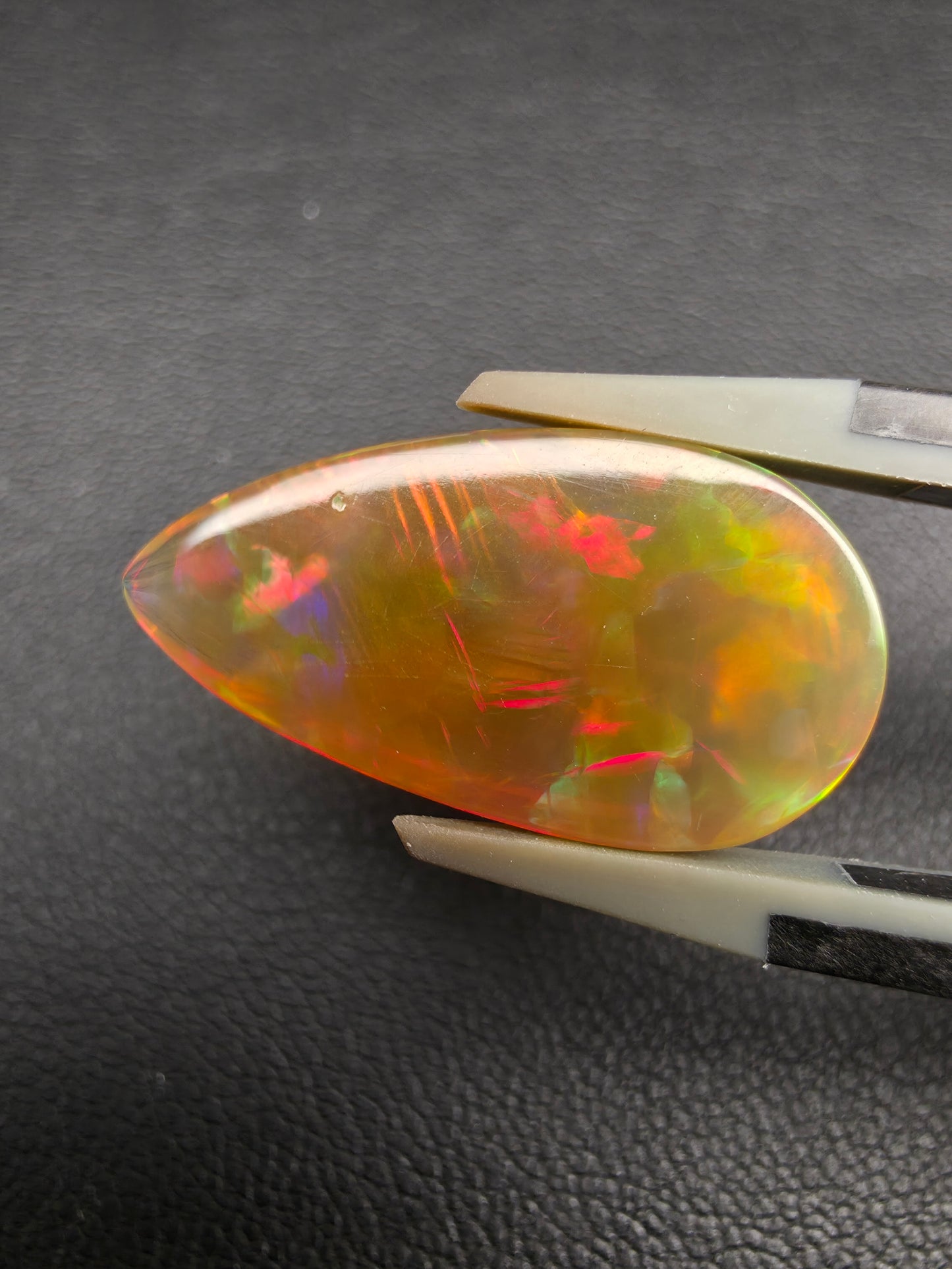 9.56ct Natural Dark Based Opal | ALGT Certified