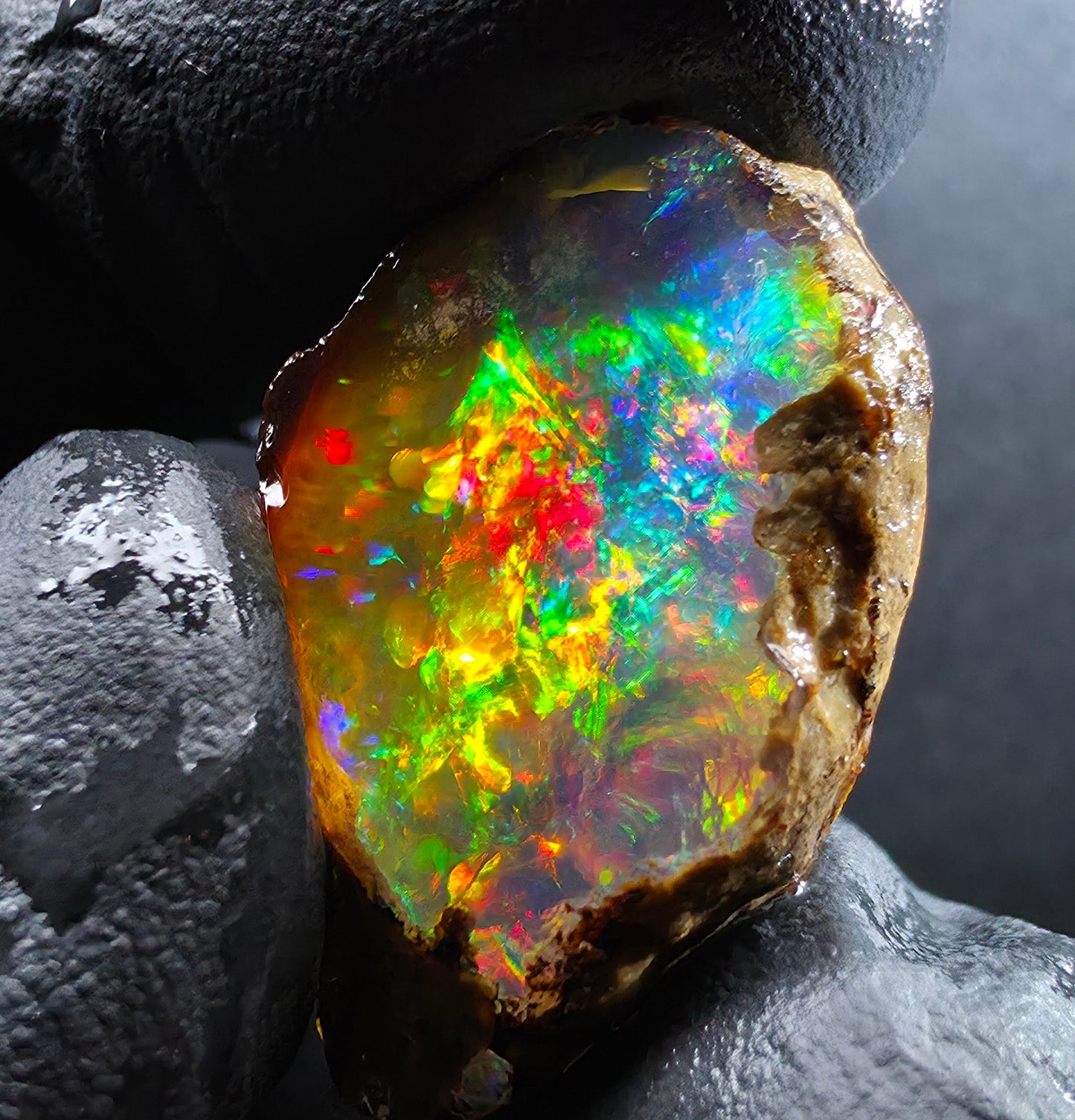 Natural Crystal Opal Specimen
