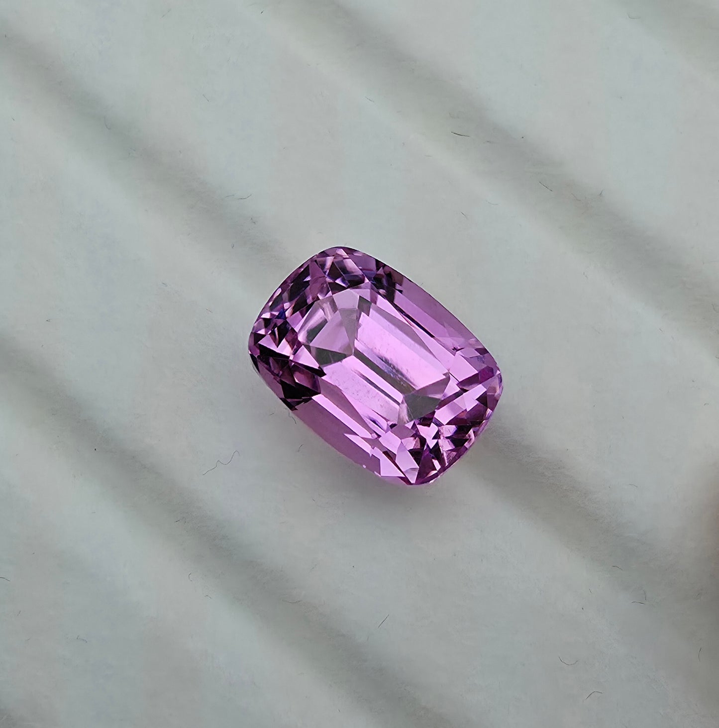 9.94ct Kunzite Pink - Rectangular Cushion Cut