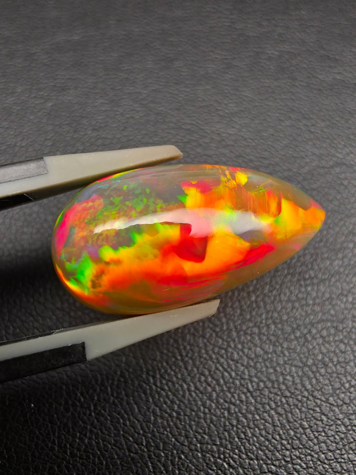 9.56ct Natural Dark Based Opal | ALGT Certified