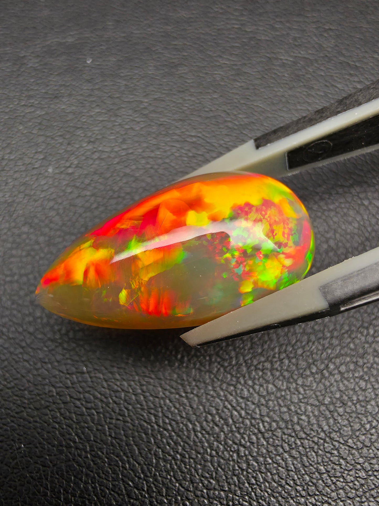 9.56ct Natural Dark Based Opal | ALGT Certified