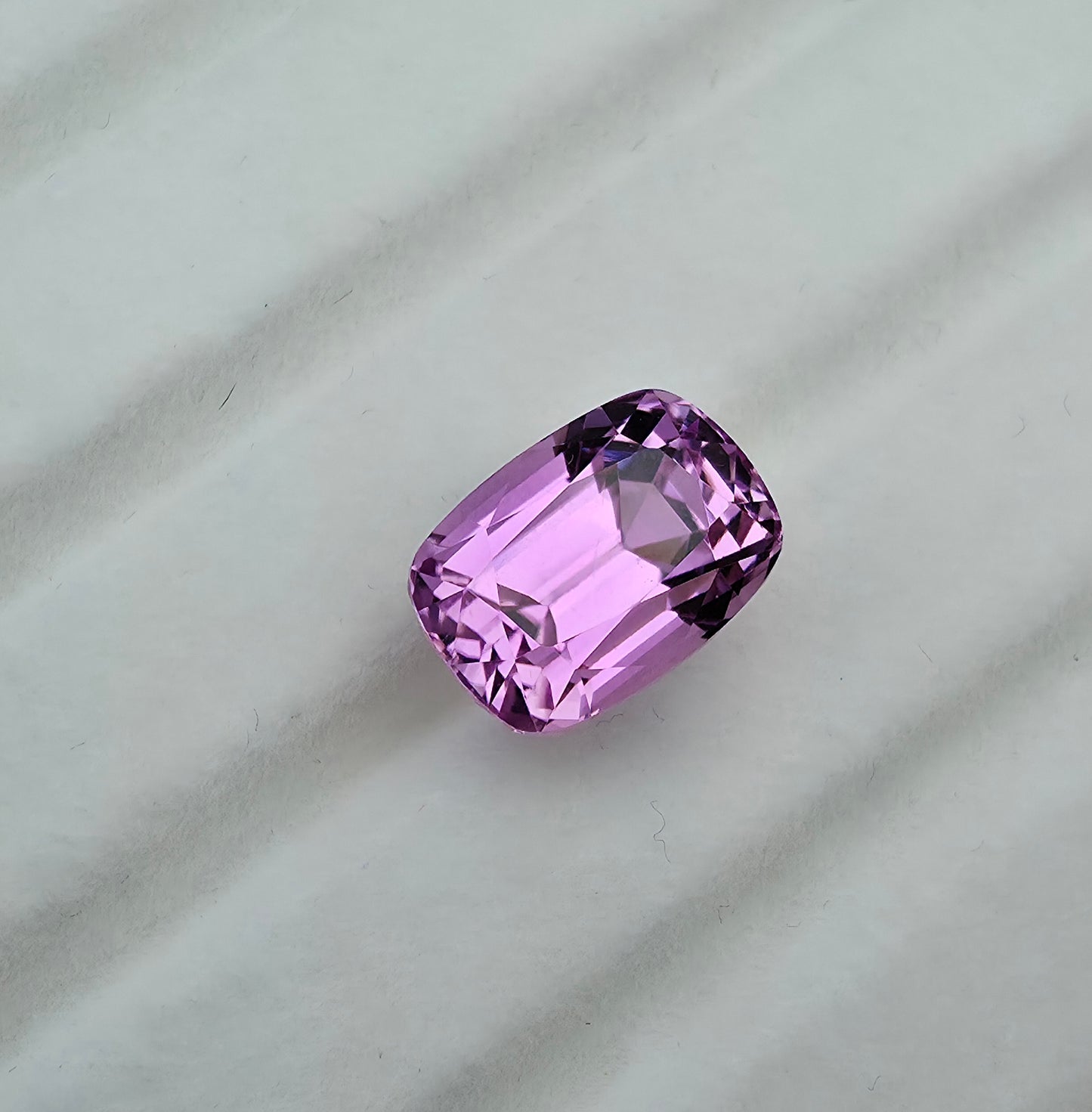9.94ct Kunzite Pink - Rectangular Cushion Cut