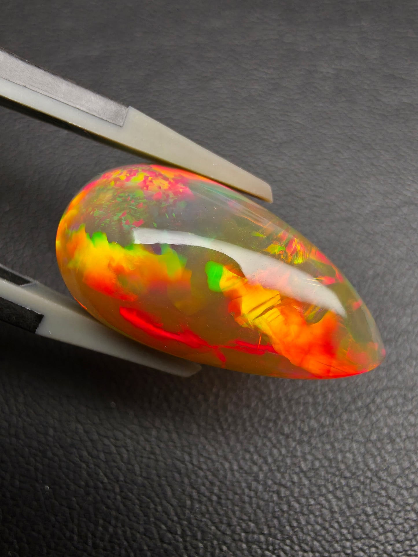 9.56ct Natural Dark Based Opal | ALGT Certified