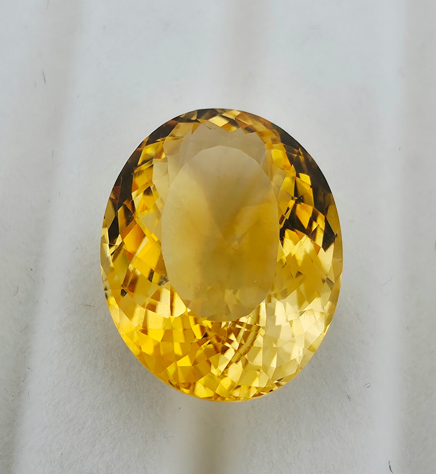 17.67ct Citrine - Oval Cut