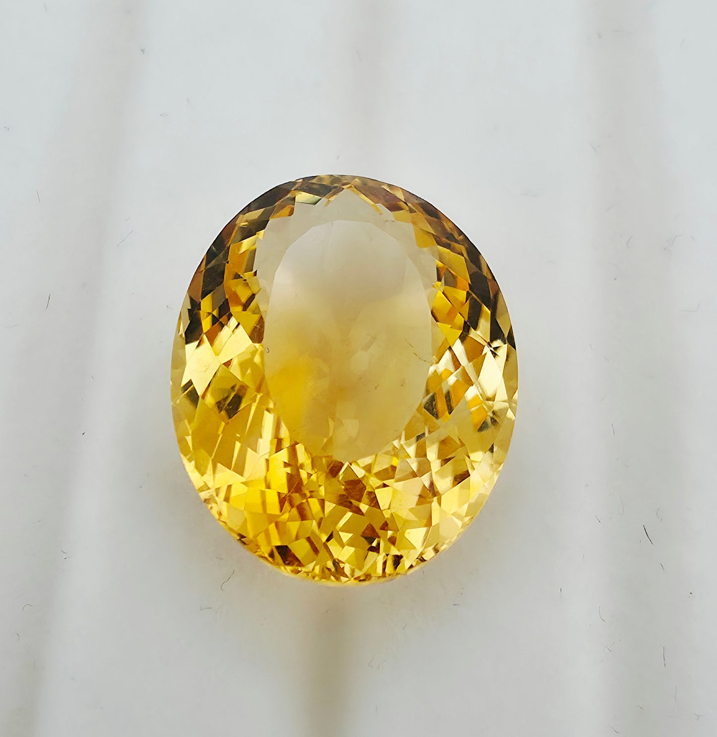 17.67ct Citrine - Oval Cut